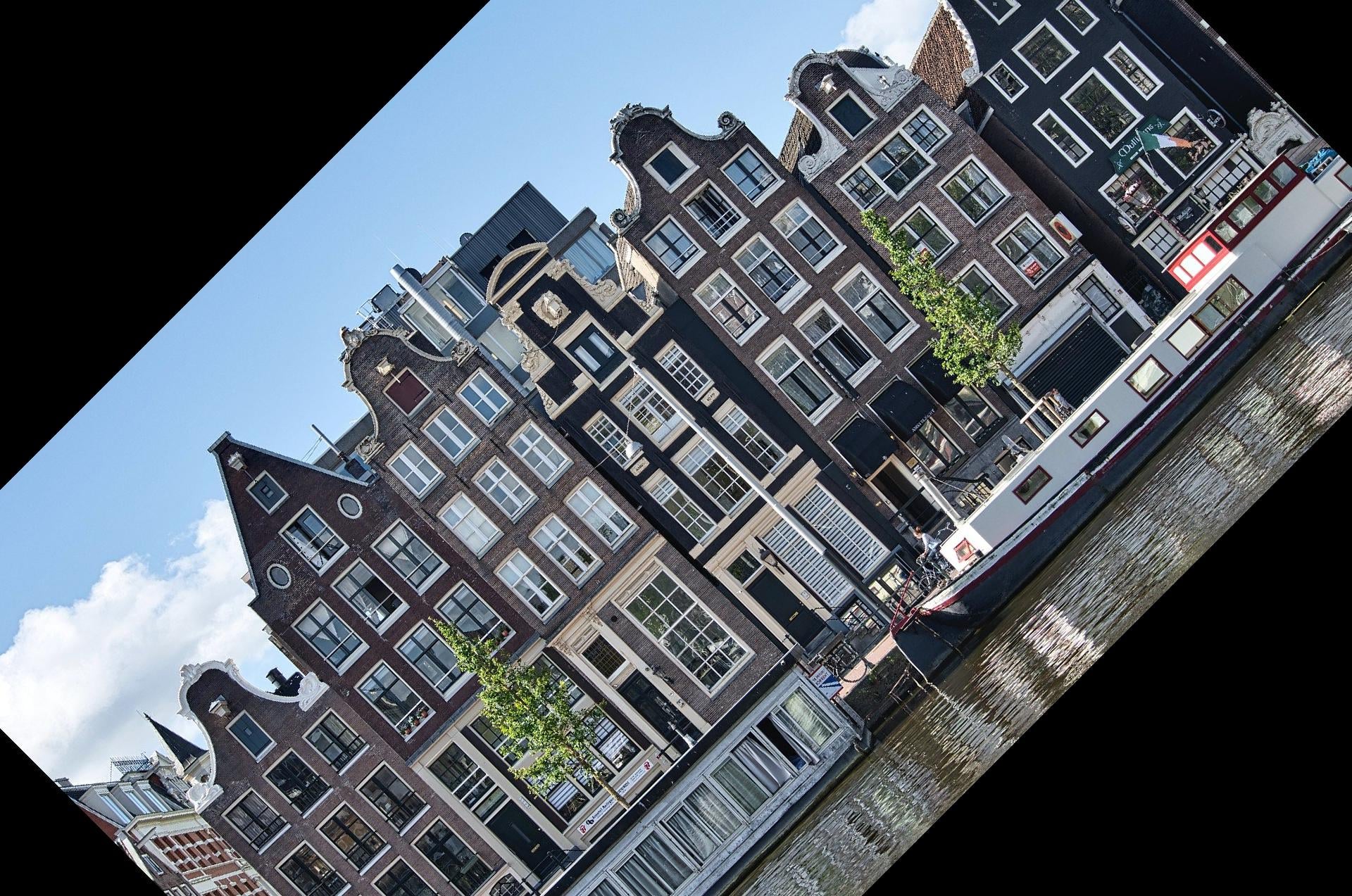 Rotated image in Python Pillow tutorial