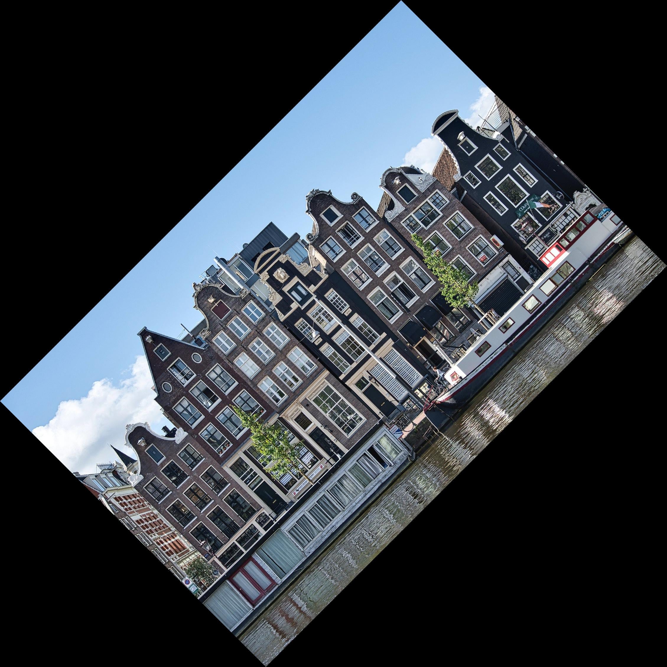 Rotated image with expand parameter in Python Pillow tutorial