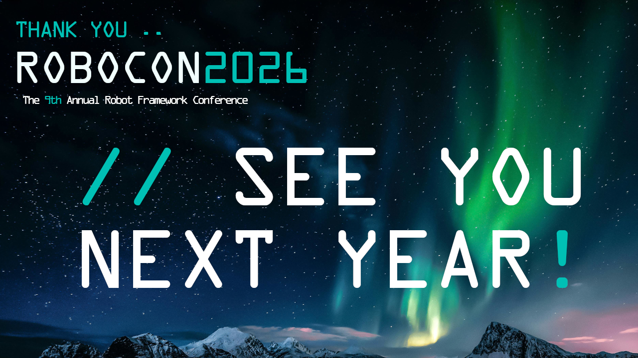 Thank You RoboCon2026! See you next year at RoboCon#10!