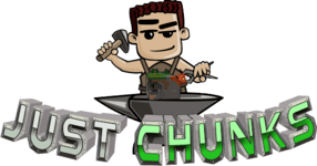 JustChunks The official logo of JustChunks